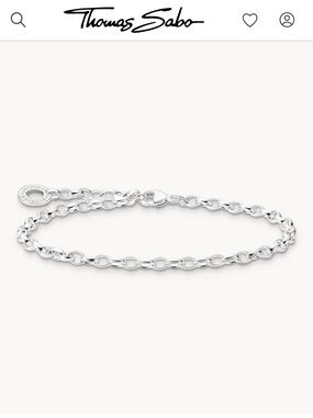 Thomas Sabo Silver Link Chain Bracelet